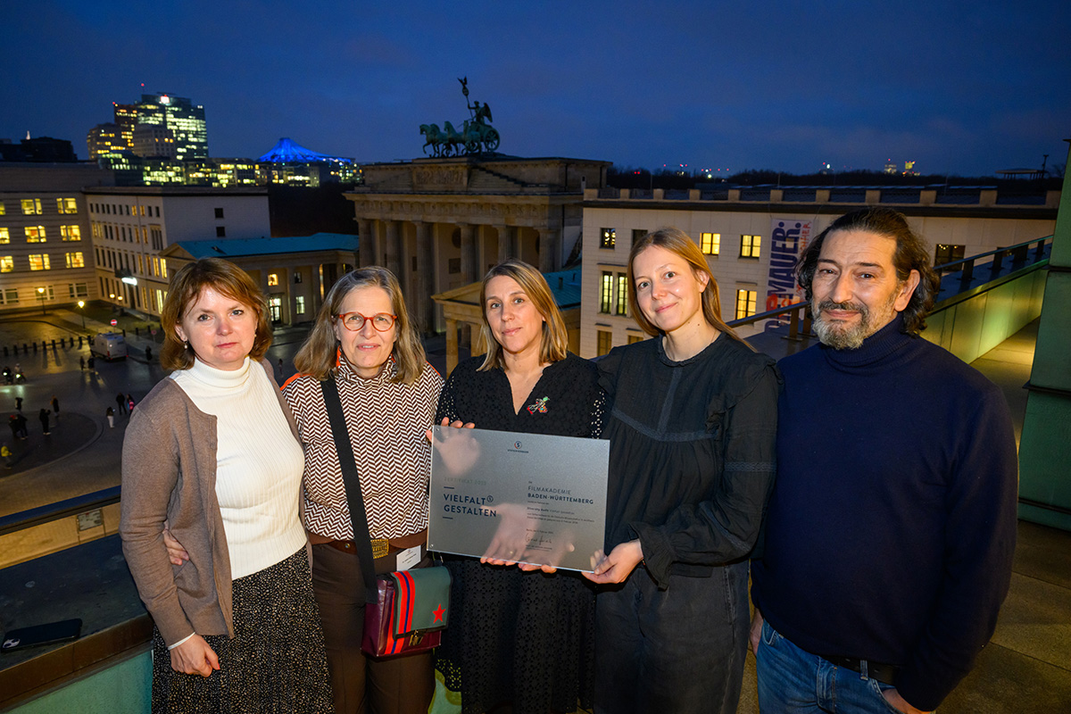 Filmakademie Baden-Württemberg erhält Zertifikat „Vielfalt gestalten“